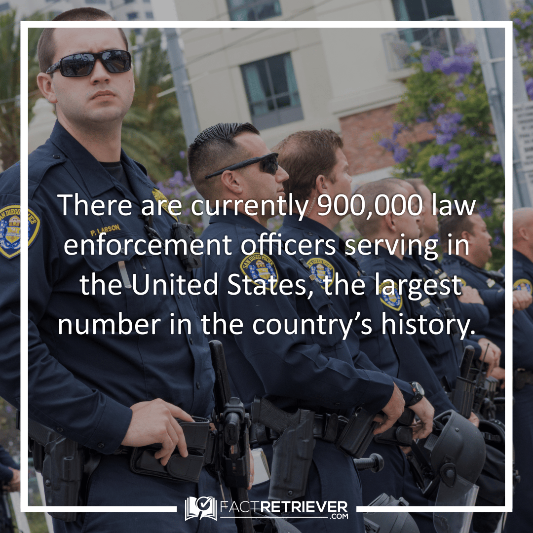 45 Amazing Facts and Figures about Police Officers