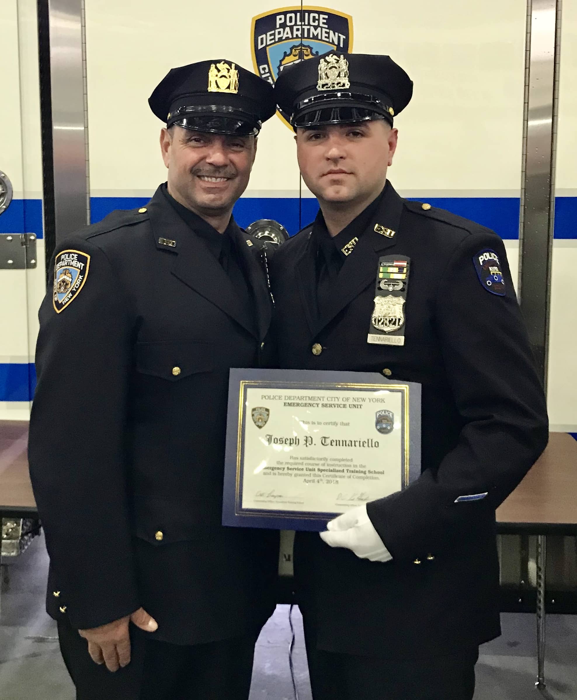 53 Officers Graduate Elite NYPD ESU Training