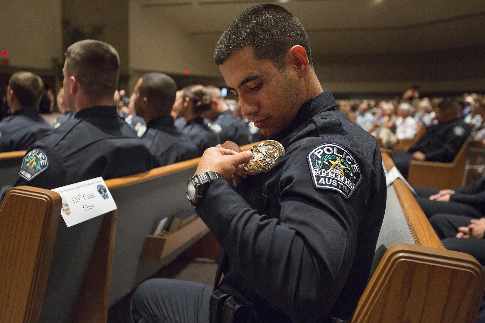 A Day After the Dallas Police Shootings, APD Graduates 37 ...