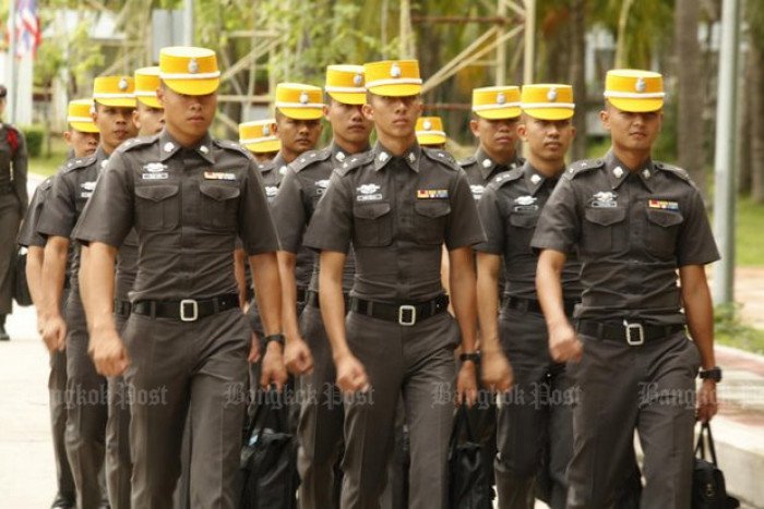 A police academy where humility is taught