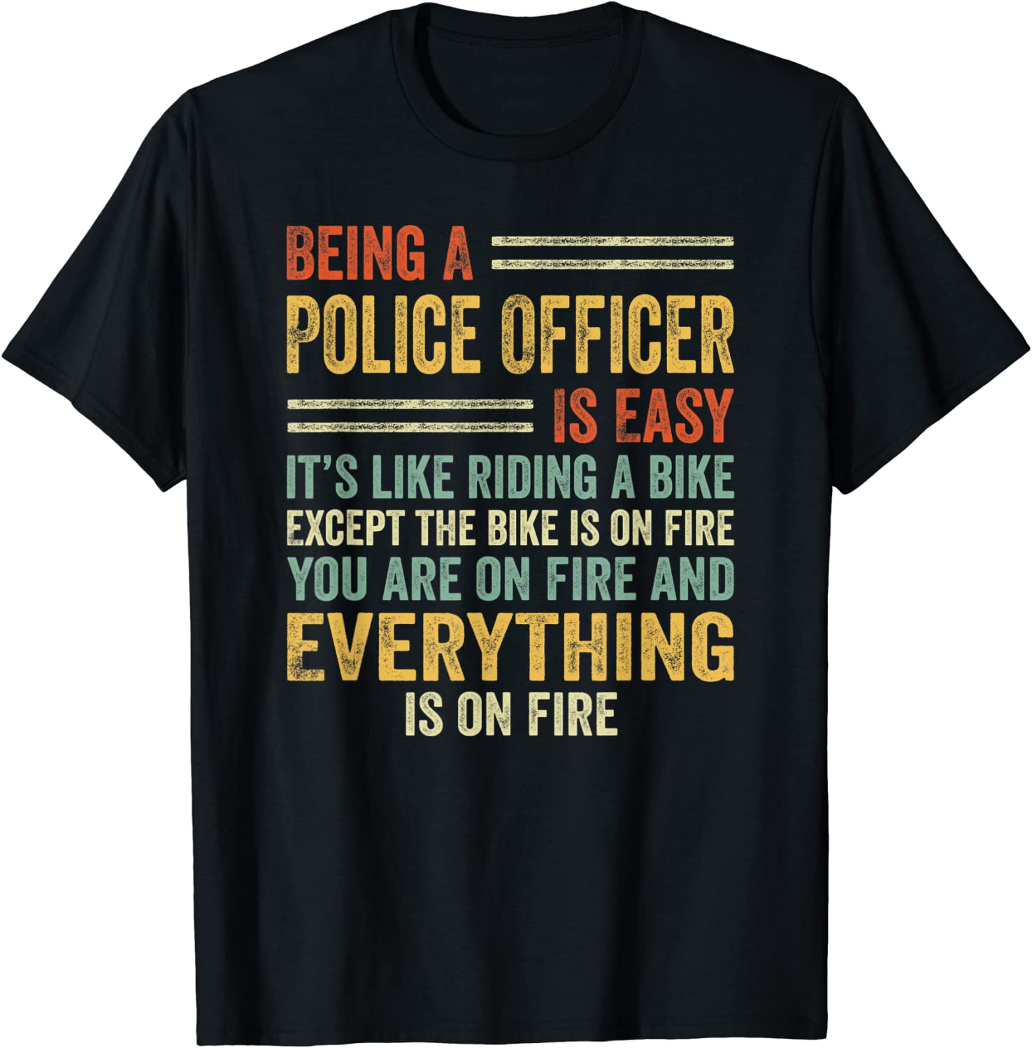 Amazon.com: Being A Police Officer Is Easy It