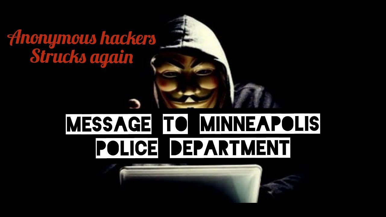 ANONYMOUS MESSAGE TO MINNEAPOLIS POLICE DEPARTMENT
