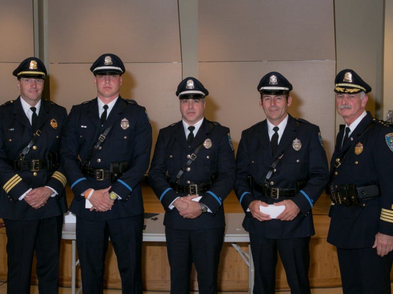 Belmont Police, Fire Hand Out Service Awards