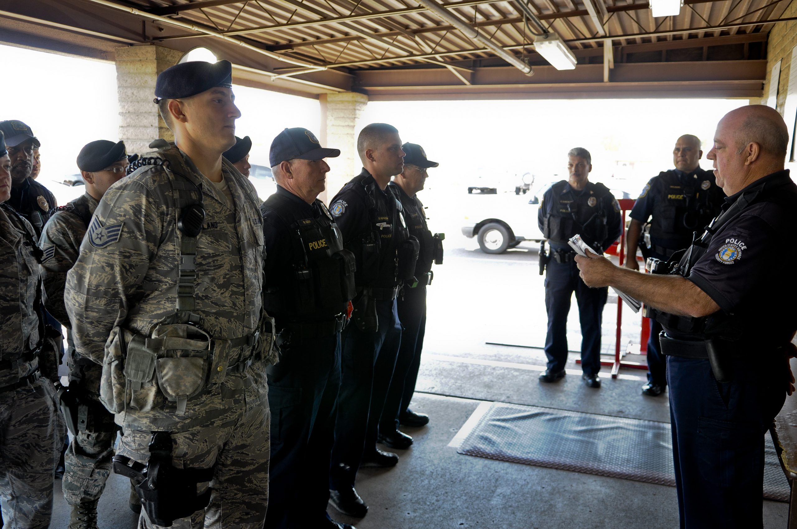civilian police enter new territory at luke luke air force base scaled