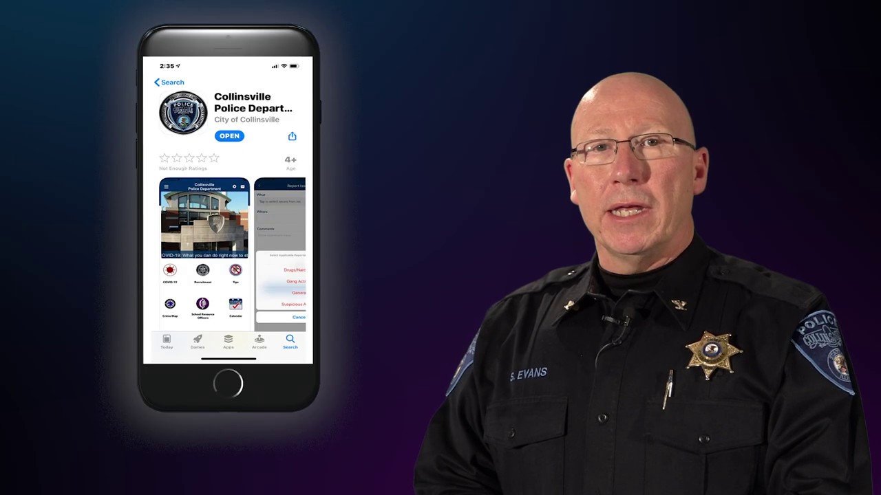 Collinsville IL Police Department App Release