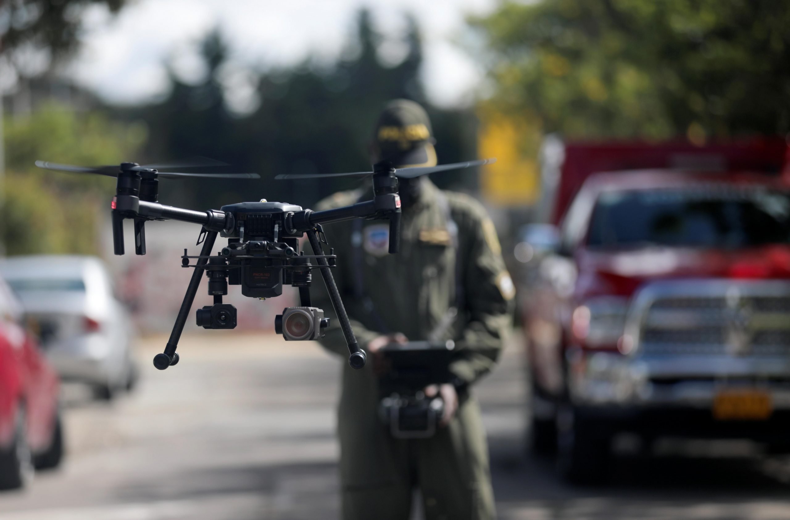 Colombian police use drones to detect high body ...