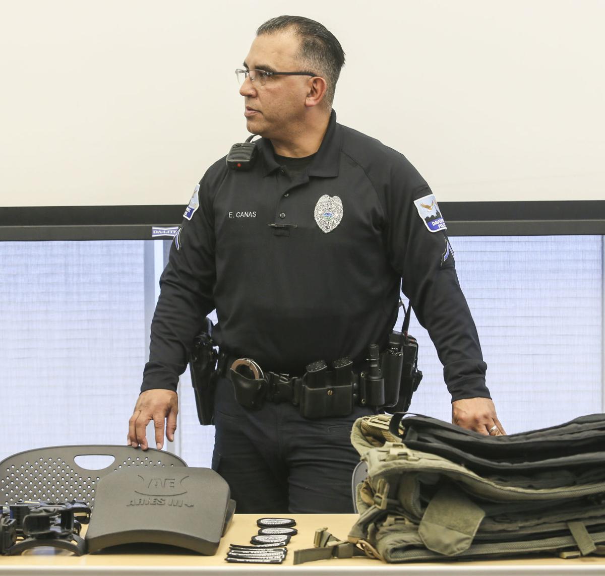 Davenport police officer collects equipment to outfit Savoonga, Alaska ...