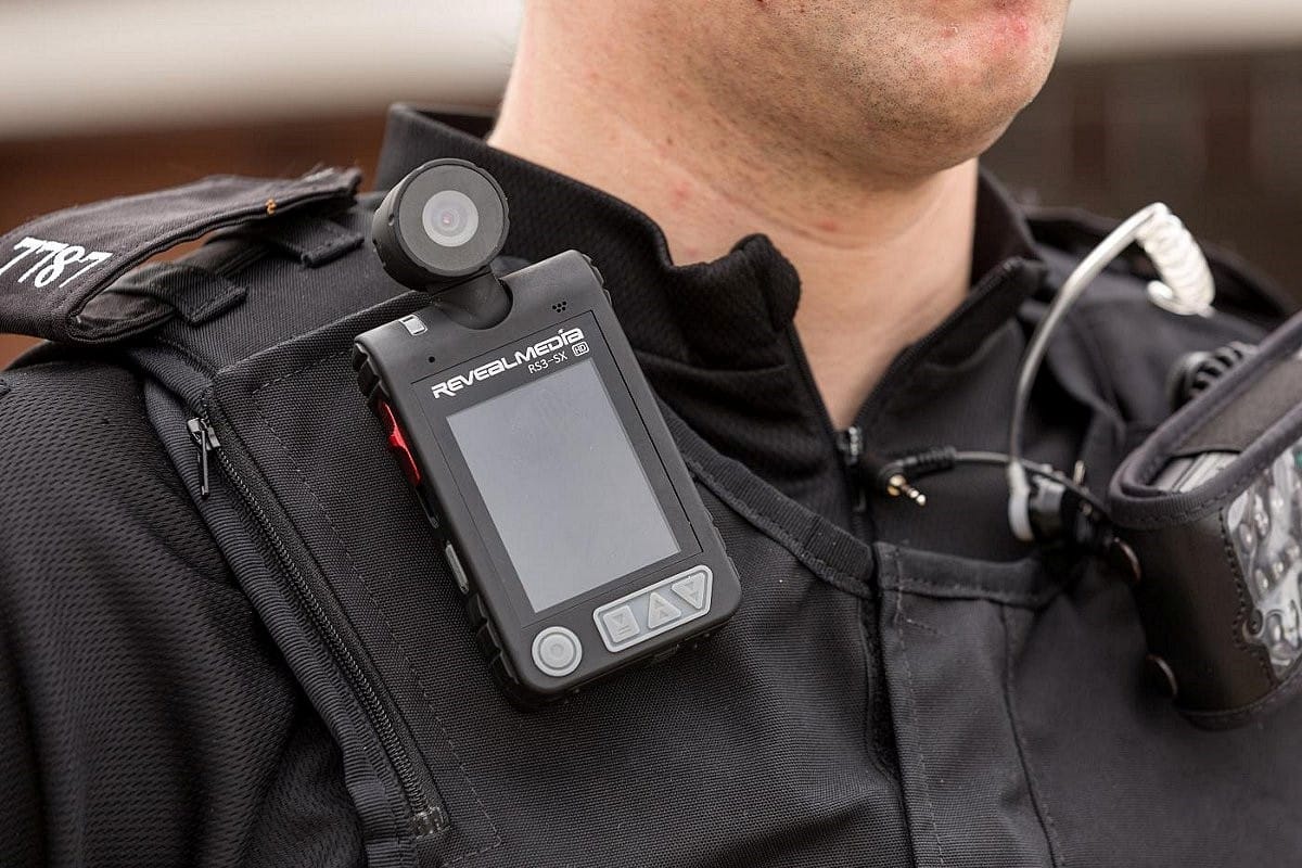 Ferguson police have started wearing body cameras