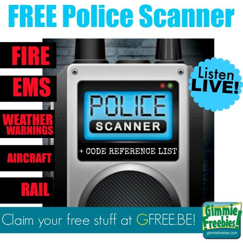 FREE Police Scanner, Fire, EMS, Weather + Code References ...