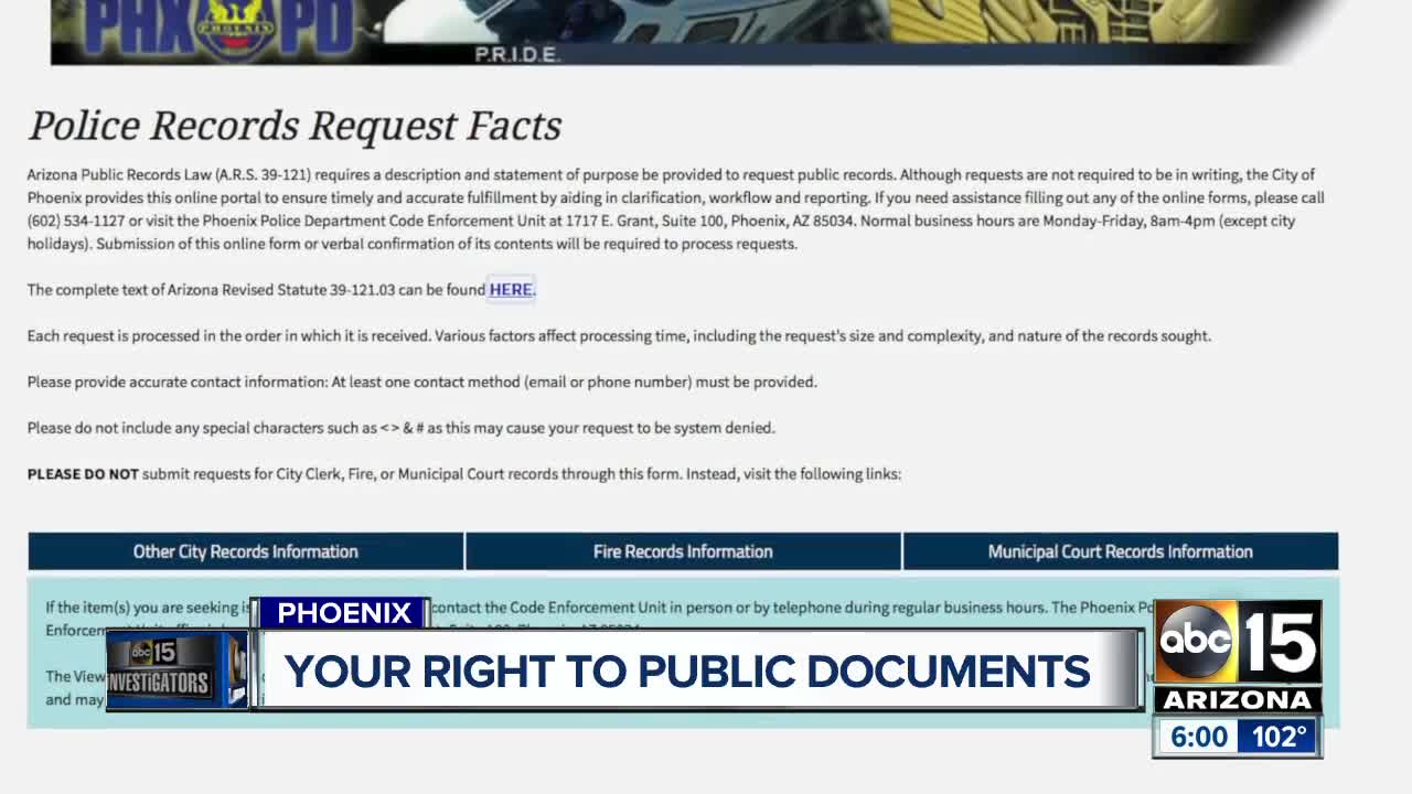 Getting police records: What are your rights?