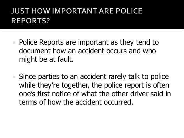 How To Obtain Your Own Phoenix Car Accident Police Report