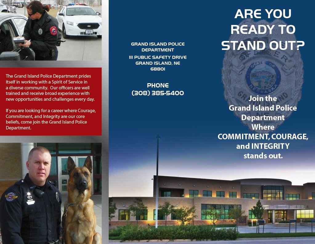 Join the Grand Island Police Department