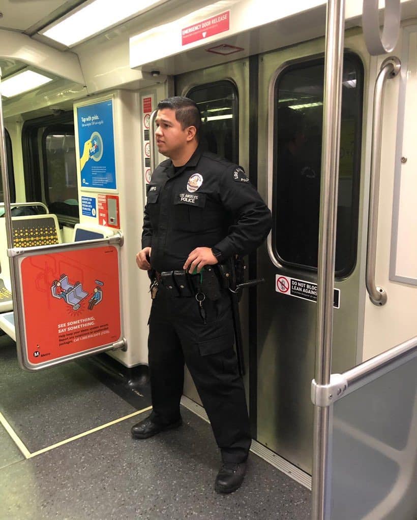 LAPD Officers Call In Absent for Nearly 700 Transit