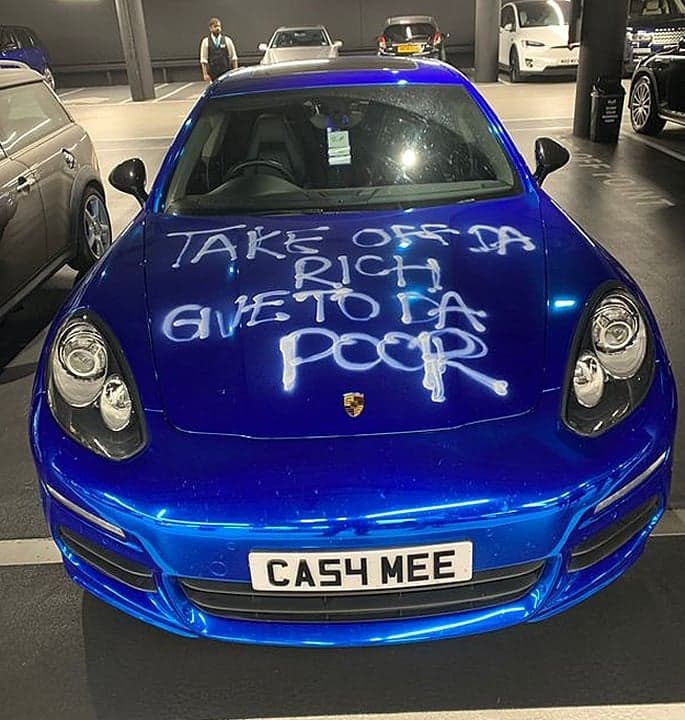 Man who had £40k BMW Stolen has Porsche Vandalised