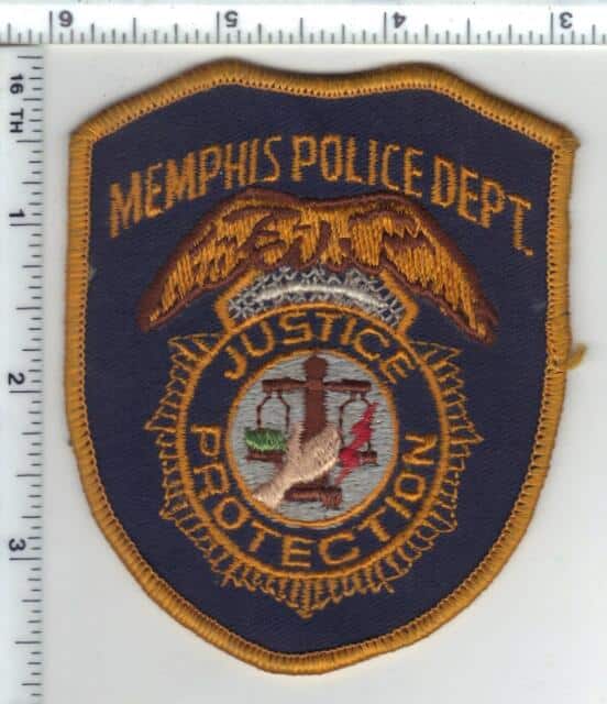 Memphis Police (Tennessee) 1st Issue Shoulder Patch from the 1970