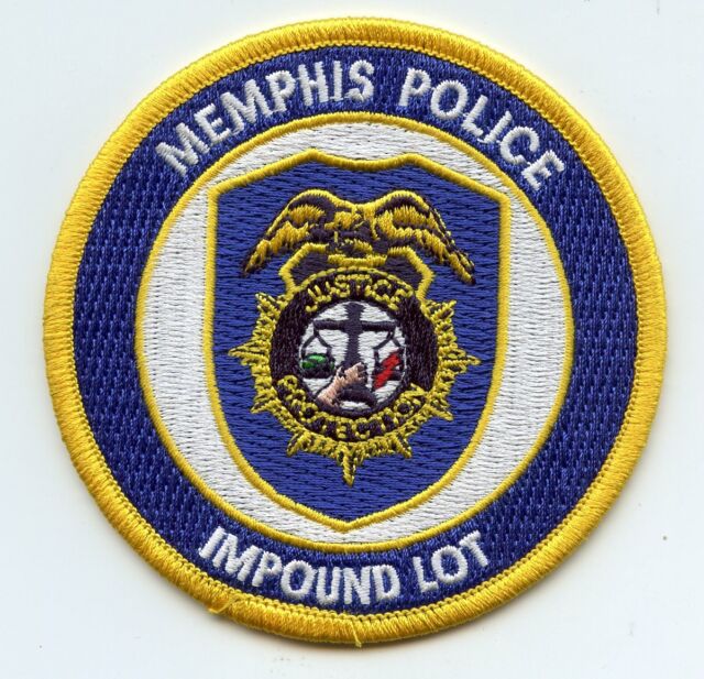 MEMPHIS TENNESSEE TN Impound Lot POLICE PATCH