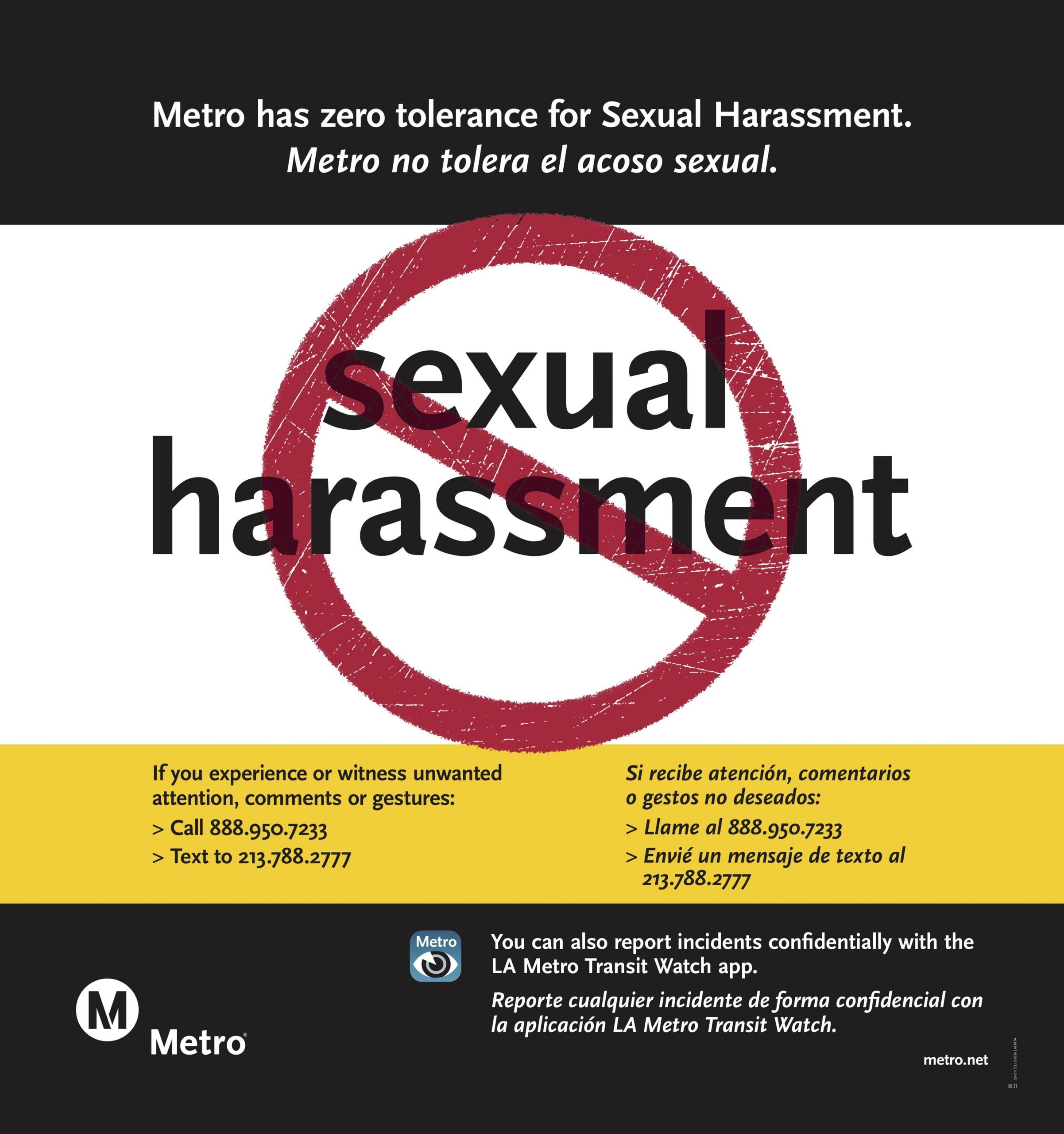Metro enhances reporting and tracking of sexual harassment and asks ...