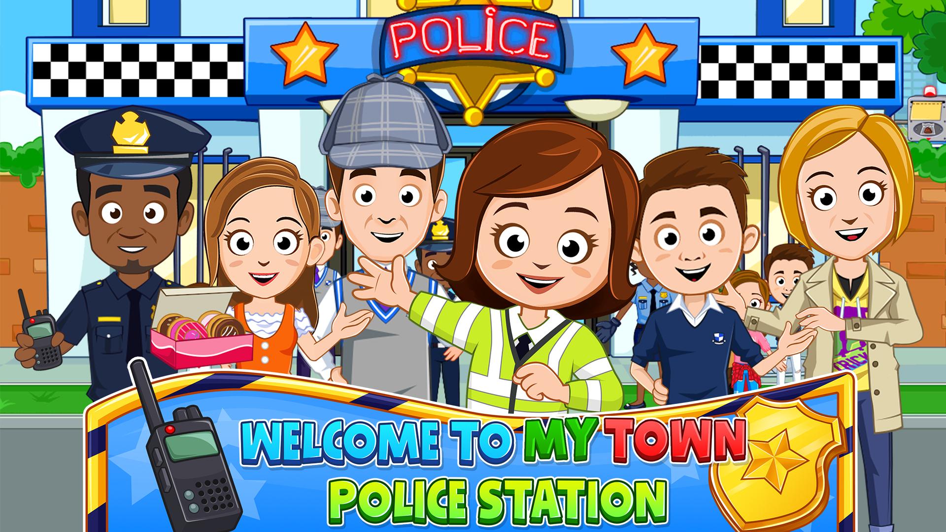 My Town : Police Station Apk Mod Unlock All