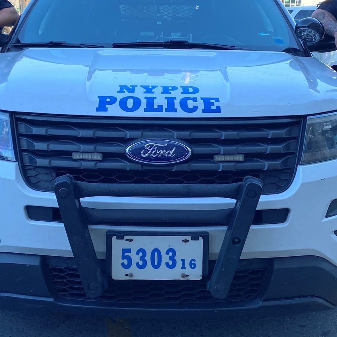 NYPD Replica License Plate New York City Police Handmade