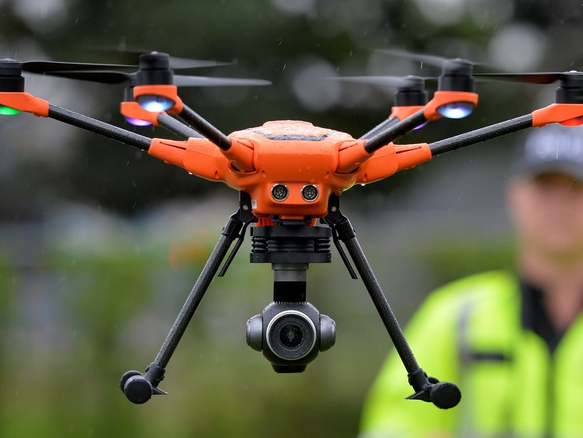Police drones could be used to help elderly in winter