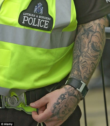 Police leader: We need more officers with tattoos