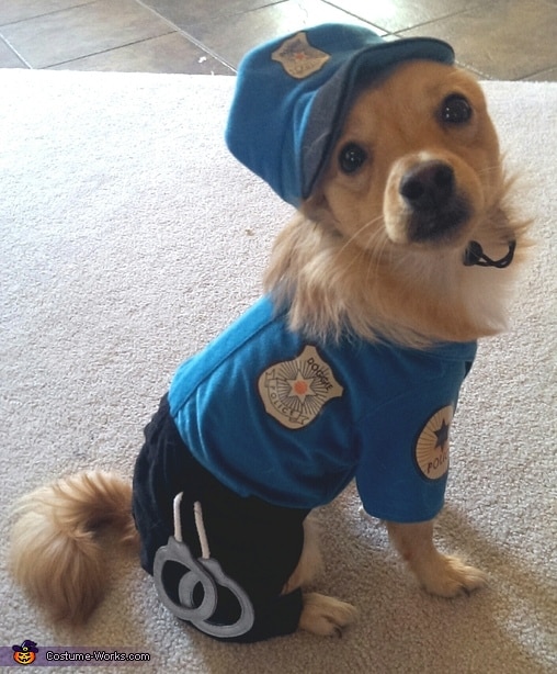 Police Officer Dogs Costume