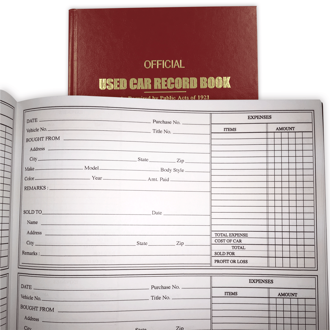 Police Record Book