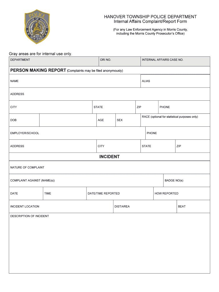 Police Report Example Theft And Compliance Format ...