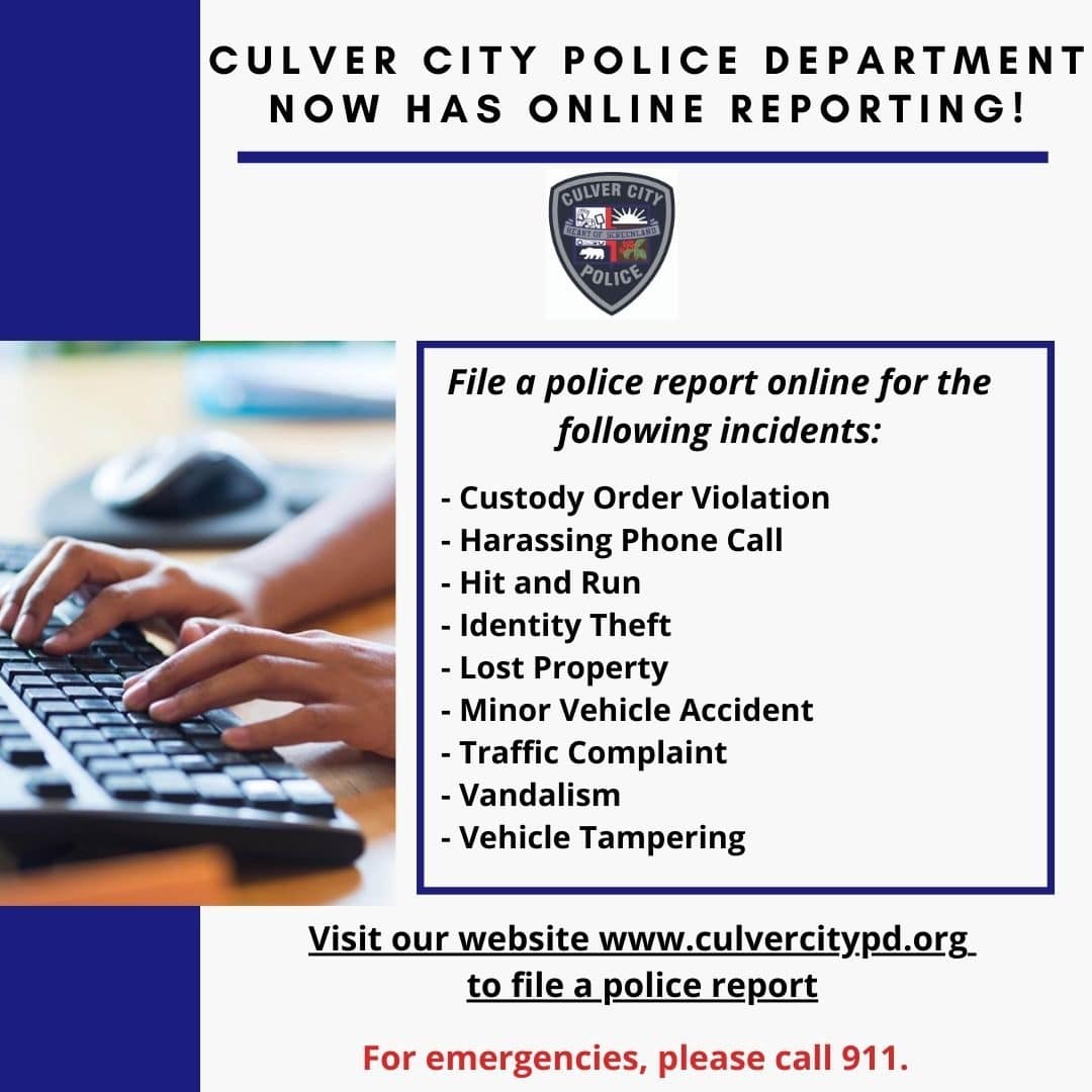 Report A Crime Online