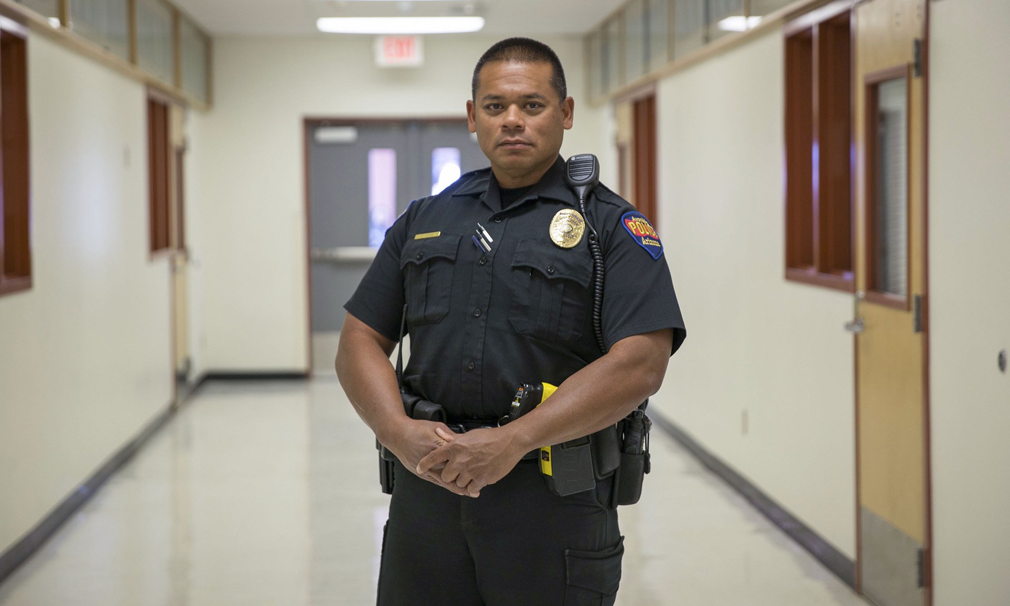 School resource officers hold the line on safety