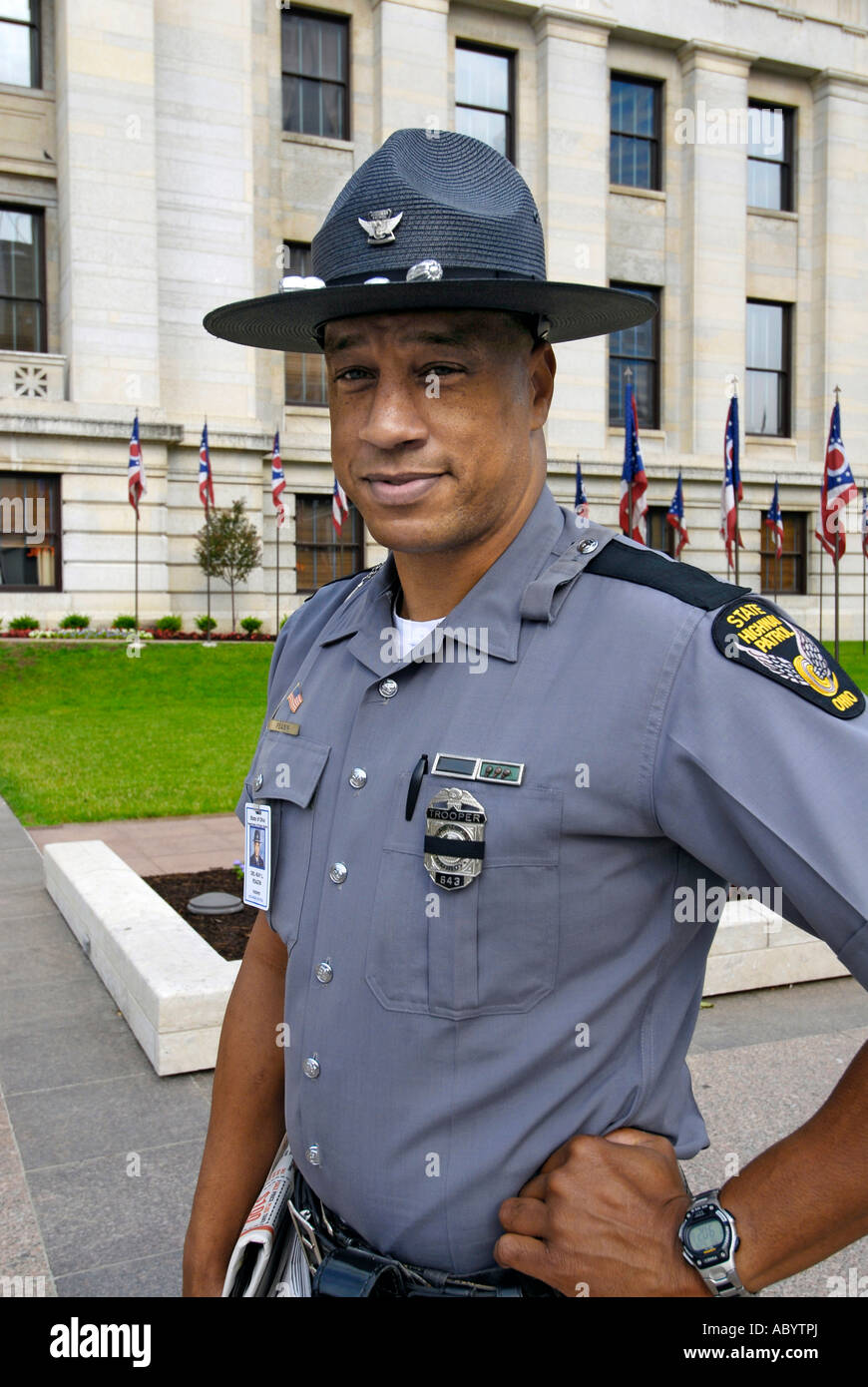 State Police Trooper officer for the State of Ohio OH ...