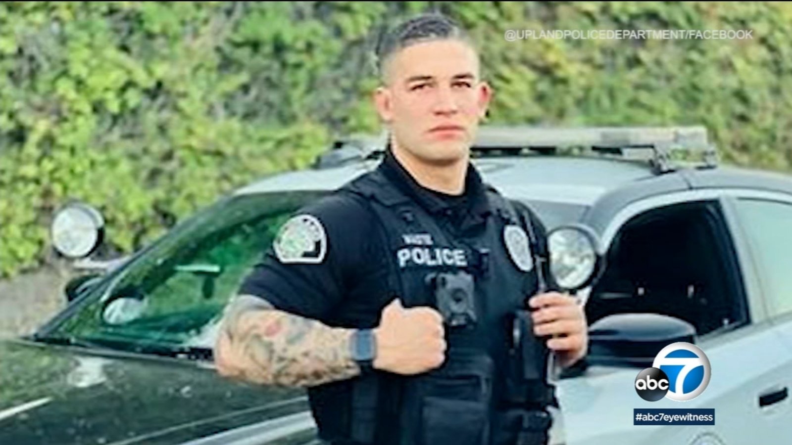 Upland police officer getting plenty of looks after recruitment post ...