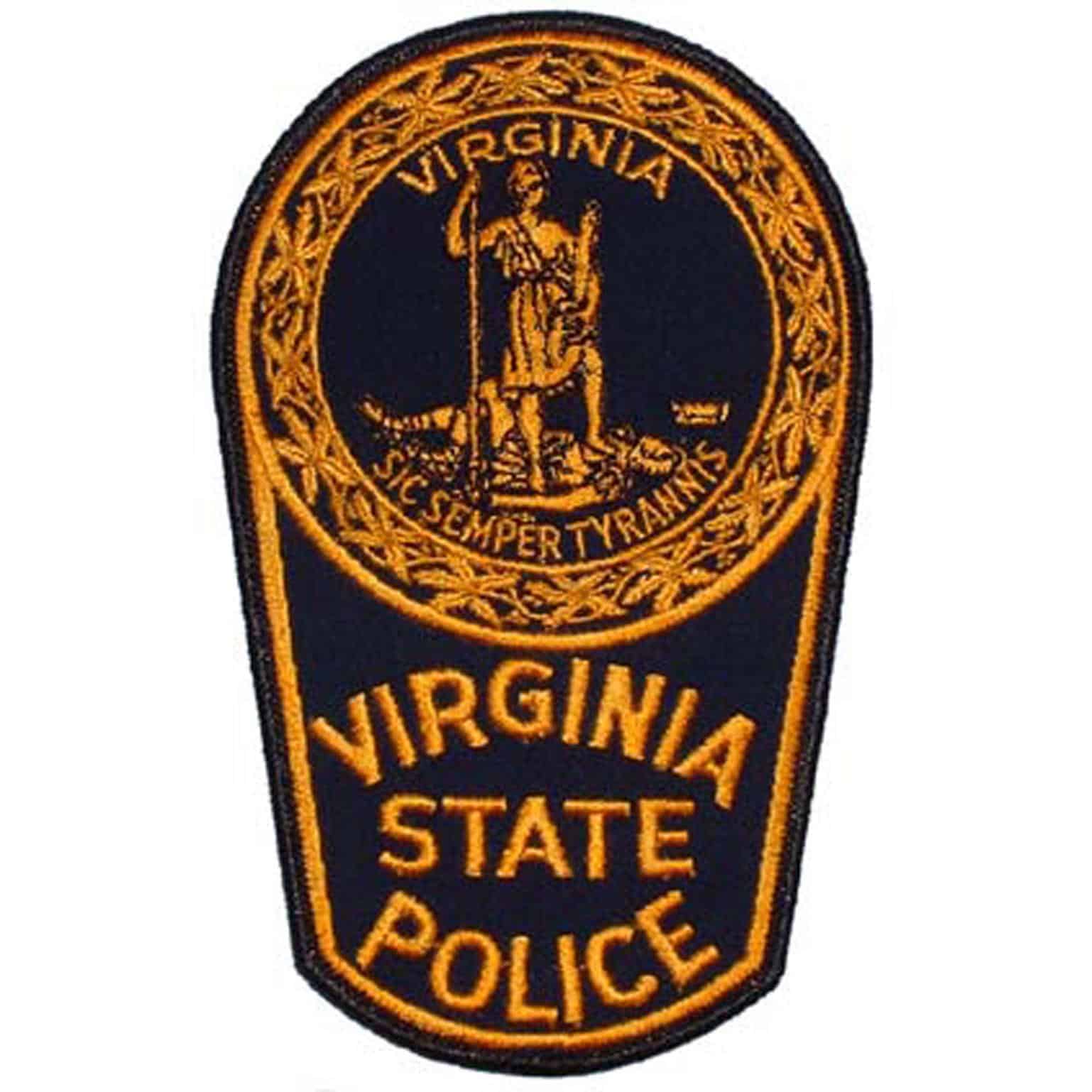 Virginia State Police Patch 3"