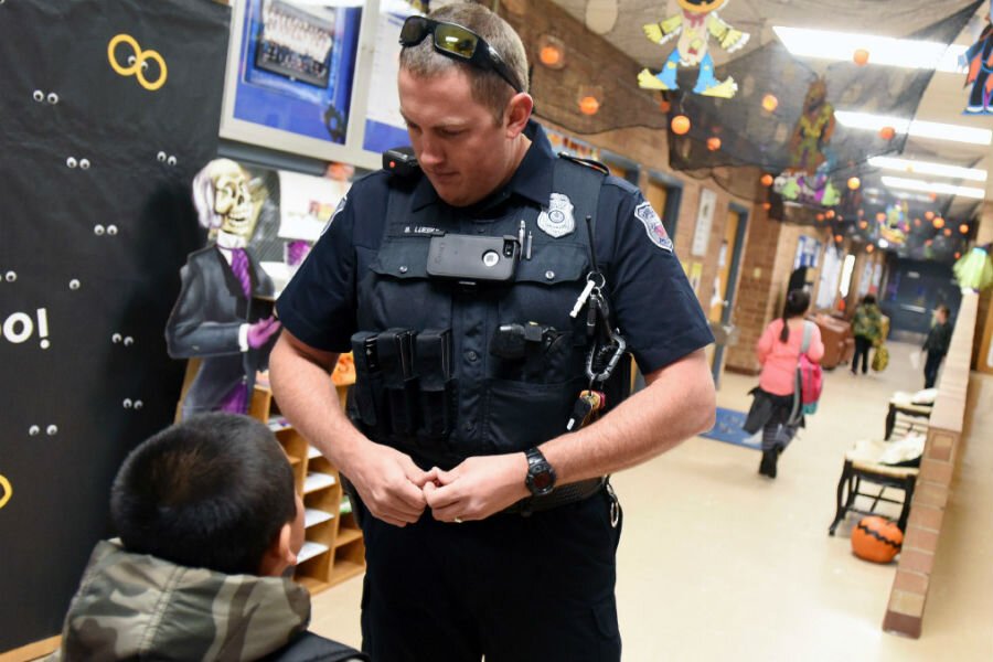 What happens when schools get their own police officers?