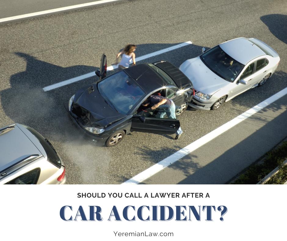 When to Call a Lawyer After a Car Accident